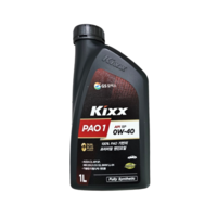 [GS칼텍스] 킥스파오 원 KIXX PAO1 엔진오일/차량용/전체엔진/0W30, 7개, 0w40, 1000ml