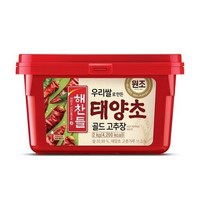 해찬들 태양초 골드 고추장 500g, 4개