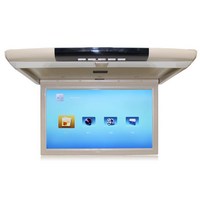 SUV 카니발 팰리세이드 투싼 싼타페 천장 모니터 차량용 tv 15 17 인치, 17인치 MP5+HDMI 베이지 1대