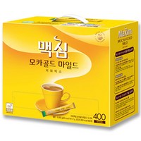 맥심 모카골드 마일드 커피믹스, 12g, 1개입, 400개