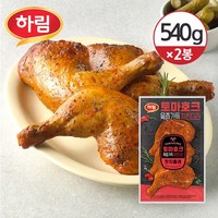 [KT알파쇼핑][냉장] 하림 토마호크 치킨다리 핫치폴레 540g 2봉, 210g, 2개