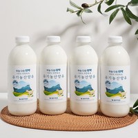 하늘다음 태백 100% 자연목초 유기농산양유 1000ml*5개/산양유단백질 산양유100% 친환경, 1L, 5개