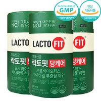 혈당케어 종근당건강 당케어 장건강 PBS유산균 2g X 60포 1통 DM, 12g, 3개