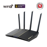 ASUS RT-AX57 AX3000 wifi6 확장 메쉬 유무선 와이파이 공유기, 1개