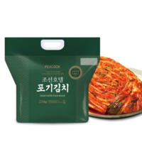 피코크 조선호텔 포기김치 2.5kg 2.5kg, 일반포장 동절기만, 1개