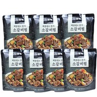 [방송구성] 백종원 본가 소갈비찜 500g *7팩, 7개