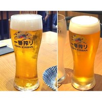 기린 이치방시보리맥주잔 기린전용잔 400ml, 1개