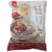 [트레이더스] 속초식 명태회냉면 (냉면사리 명태회무침 동치미육수) 아이스박스포장, 1.95kg, 1개