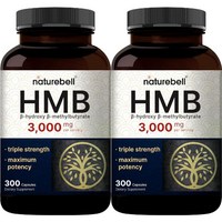 NatureBell 네이처벨 HMB 3000mg 300캡슐 2병