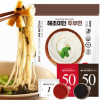 해초미인 두부면 [ ] 바로 먹는 초간단 두부국수(소스포함)본사 무료발송, 180g, 10개