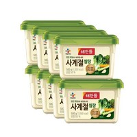 Haechandle Seasoned Soybean Paste 500g 해찬들 사계절 쌈장, 8개