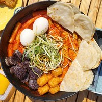 대구 방촌시장 떡볶이 방떡 납작만두 밀키트 즉석 냉장 떡볶이 세트 매운맛, 1개