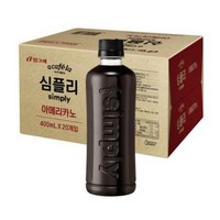 아카페라 심플리 아메리카노 커피, 200ml, 20개