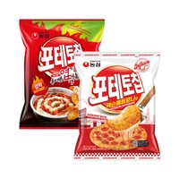 포테토칩 잭슨페퍼로니맛 50g 2봉 + 포테토칩 엽기떡볶이 엽떡 오리지널맛 50g 2봉 / 총 4봉지, 4개