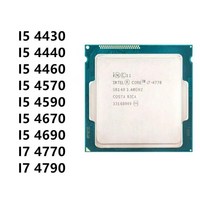 중고 인텔 코어 I5 4430 4440 4460 4570 4590 4670 4690 I7 4770 4790 3.4GHz 8M 5.0GT/s LGA 1150 SR147 C, 10 I5-4670