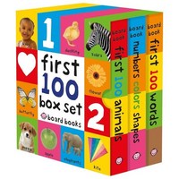 First 100 Board Book Box Set (3 Books) : First 100 Words / Numbers Colors Shapes / Firs..., Priddy Books, 9780312521066, Roger Priddy