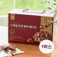 오하루 자연가득 스페셜 견과 루비에디션 21g x 30포(1박스), 5개