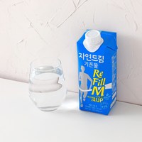 자연드림 종이팩 해양심층수 기픈물_리필엠_마그네슘 2배 500ml(15개입), 500ml, 1개