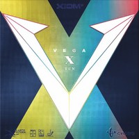 엑시옴 (XIOM) 베가 텐 (VEGA X) / 중급 이상의 드라이브 주전형 플레이어를 위한 프로용 러버, 맥스(MAX), 흑색(블랙)