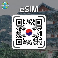 [대한민국 eSIM] 대한민국 SKT KT 매일 1GB후 저속 무제한 서울 이심 부산 유심 한국 e심, KRT5G 기간 내 5GB후 종료, 3일, 알림톡QR발송됩니다 이메일은 추가정보란에 추가작성, 1개