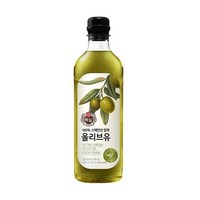 백설 올리브유, 900ml, 5개