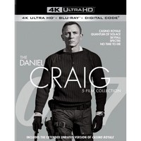 James Bond The Daniel Craig 5-Film Collection 4K Ultra HD Blu-ray 4K UHD