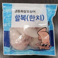 자연산 손질 한치 100미, 20개