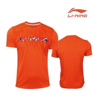 [LINING] 리닝 남성용 라운드티셔츠 Orange AHSN211-3