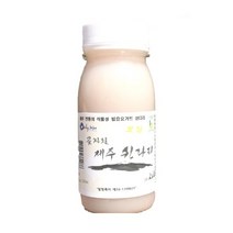 [부산금정산성막걸리] 곶자왈제주쉰다리 제주 전통 식물성 발효음료 곶자왈 쉰다리 보리맛, 6병, 500ml