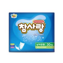 참사랑 소변패드 성인용 기저귀, 6팩, 180매