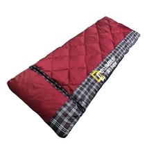 콜럼버스 패더다운 동계 침낭 백패킹 캠핑 다운 침낭, 일자형_레드, 1개