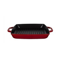 [AK PLAZA] [스타우브]더블핸들 사각그릴 28cm 체리 ST2012806, 옵션선택, 옵션선택