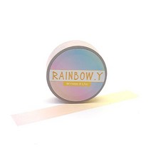 아띠마스킹 레인보우 옐로우 마스킹테이프 15mm 디자인마스킹테이프
