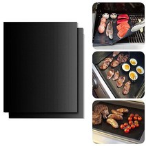 고기가 타지 않는 그릴매트 캠핑소품 세트 미라클 BBQ 캠핑 필수품, 사각형2장1세트