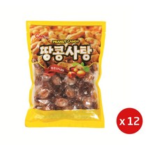 [청우식품] 땅콩사탕, 300g, 12개
