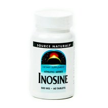 Source Naturals 이노사인 500mg 타블렛, 60개입, 1개, 60정