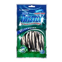 트위스틱스 덴탈케어 미니 애견 간식 바닐라민트 덴탈껌, 15개, 11개입