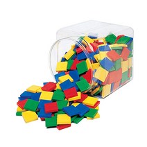컬러 타일 Square Color Tiles (400개), 1개