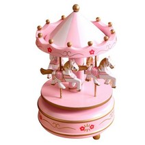 베이비베이커리 회전목마 오르골, 핑크