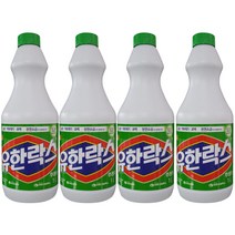 유한락스 후레쉬, 1L, 4개
