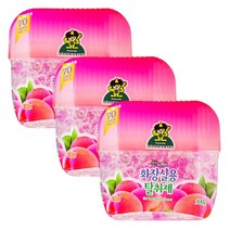 화장실용탈취제 피치, 300g, 3개