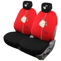 세경사 마카다 포인트라인 패션시트 2개, 레드