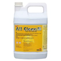 올크린3.75L 다목적바닥용세정제 특수살균 오염물질제거 탈취효과 왁스피막에 손상을주지않는 바닥청소세제 사무실바닥 공장바닥청소용품, 1개, 75l