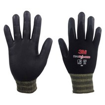 3M 프로그립 1000 장갑 L, 블랙, 1개