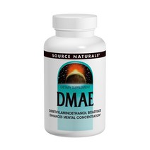 소스내츄럴스 DMAE 351mg 타블렛, 200개입, 1개