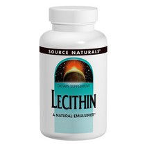 소스내츄럴스 레시틴 1200mg 소프트젤 글루텐 프리 무설탕, 100개입, 1개