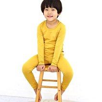 행복한쇼핑몰 아동용 히트업 발열 기모 내의 상하의세트