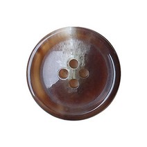 동화상가몰 야크코트 단추 I-3 15mm, 라이트브라운 유광, 15개입