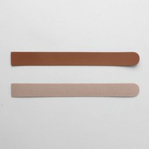 동화상가몰 인조가죽 모자사이즈 패치, 브라운, 7개입