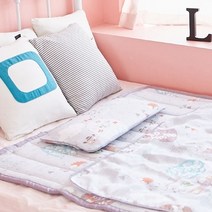 롤베이비 풍기인견 3D 메쉬베개, 블루 포레스트